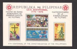 PHILIPPINES SC# C108 VF MNH 1976 RED OVPRT