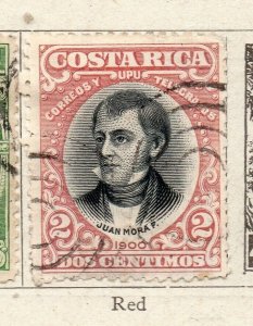 Costa Rica 1901 Early Issue Fine Used 2c. NW-264744