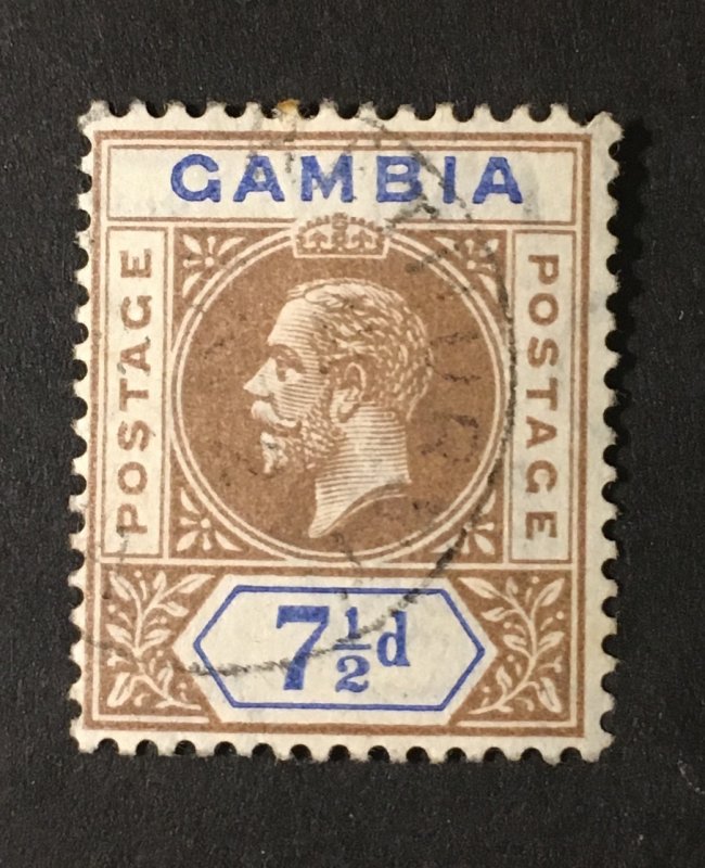 Gambia Sc. #79 used