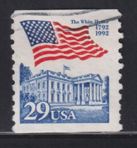 United States 2609 The White House Coil 1992