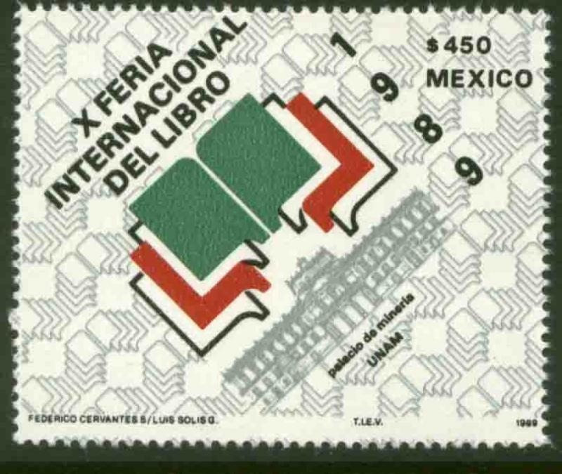 MEXICO 1607, 10th International Book Fair of Mexico City. MINT, NH. VF.