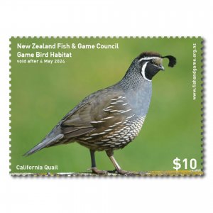 Stamps of New Zeland (Pre order) - 2023 Game Bird Habitat $10 License Stamp.