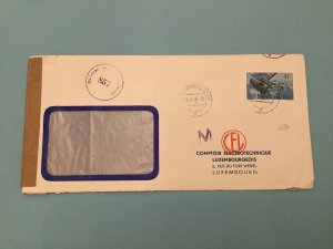 Opened by Censor Luxembourg 1950 Stamps Cover R41520