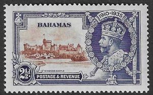 BAHAMAS  1935 Silver Jubilee 2�d brown and - 70388