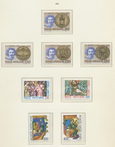 VATICAN - Scott 673-680 - MNH - 1980