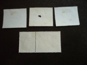 Stamps - Malaysia - Scott# 87-91 - Used Set of 5 Stamps