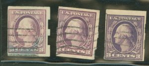 United States #483  Multiple