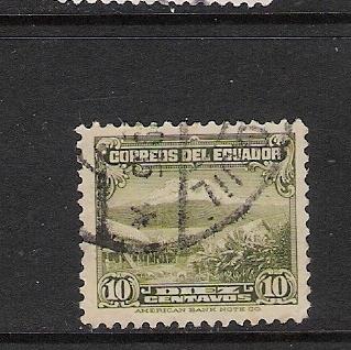 ECUADOR 328 VFU VOLCANO Q201 B