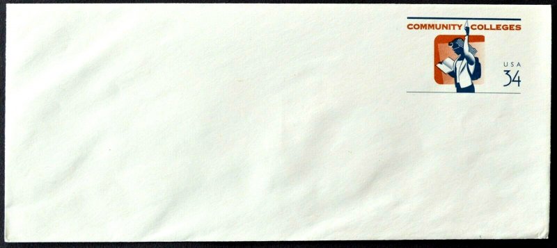 2001 US Sc. #U648 stamped envelope mint entire, nice with natural wrinkles 