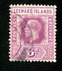 1923  Leeward Sc.#75 used ( 1005 BCX2 )