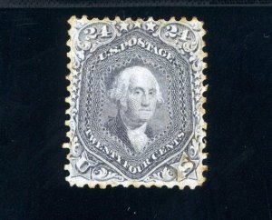 Scott 78 Part OG MH VF US of 1861 Washington Rare SCV $2,750