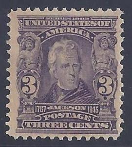 Scott #302 Mint NH OG VF