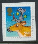 GB SG 3415 SC# 3120 2nd Class  Used on piece Christmas 2012  see details