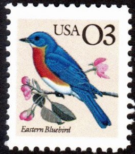 United States 2478 - Mint-NH - 3c Eastern Bluebird (1991)