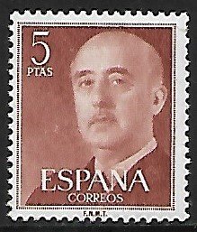 Spain # 832 - General Franco - MNH.....{KGr6}