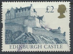 GB  SC# 1447b Edinburgh Castle 1997  SG 1994  Used   as per scan 