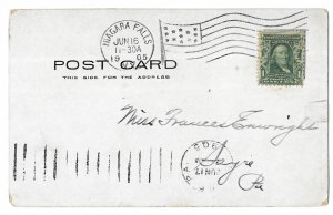 Canadian Falls, Maid of the Mist, Niagara Falls, New York Mailed 1905 Doremus D