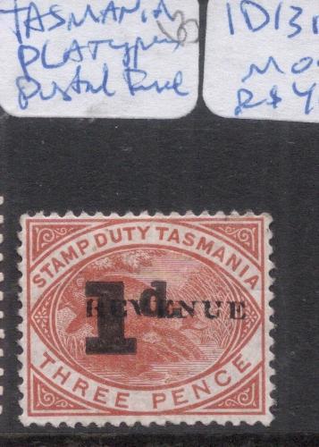 Tasmania Platypus Postal Fiscal 1d/3d MOG (5dgw)