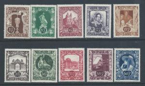 Austria B208-17 vf MNH  set, 2018 CV $4.50