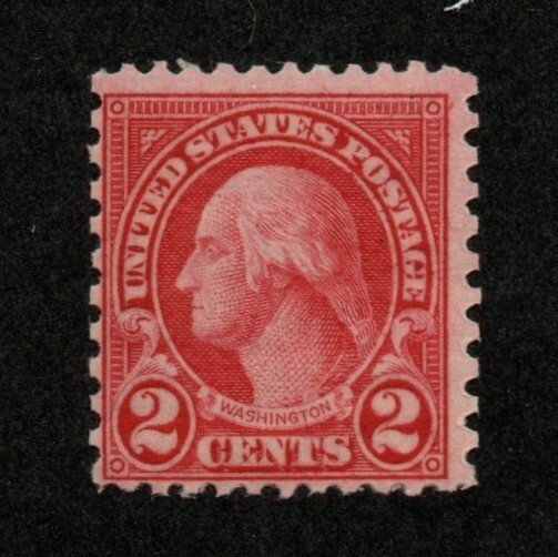 United States Scott 579 2-cent Jefferson Perf 11x10 Mint NH 2021 cv $140