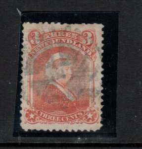 Newfoundland #33 Extra Fine Used With Large Margins