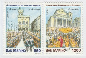 1998 San Marino Europe National Festivals MNH** Full Set A19P14F703-