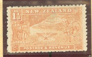 New Zealand #101 Unused Single