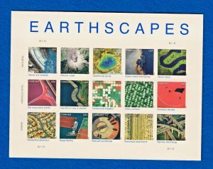 4710  Erthscapes Aerial Views  Sheet  45¢ Face $7.50 MNH  2012