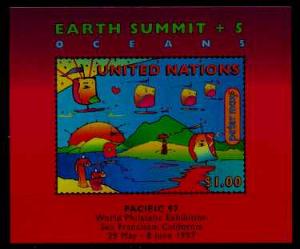 U.Nations NY 708a MNH s/s Earth summit SCV18