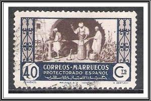 Spanish Morocco #255 Blacksmiths Used