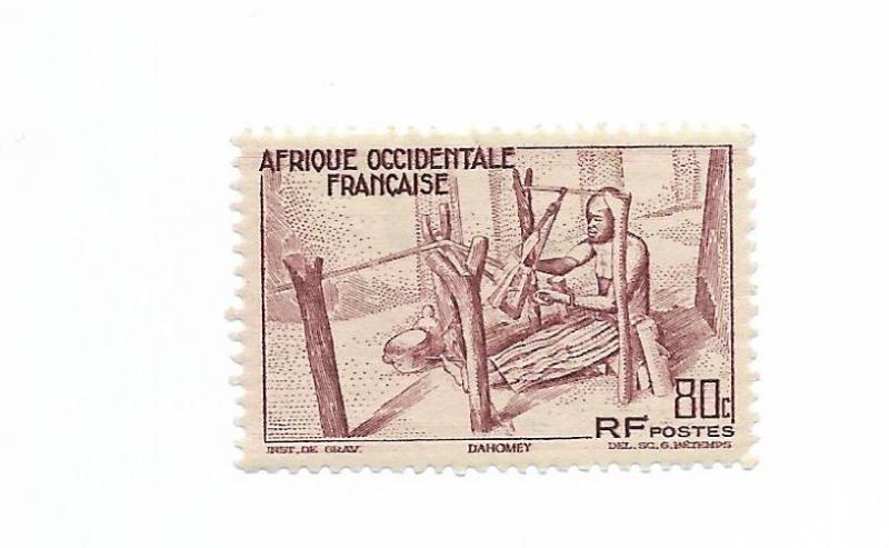 French West Africa 1947 - Scott #42