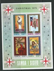 SAMOA SGMS458 1975 CHRISTMAS  MNH