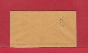 1870 Advertising stampless cover, clean, b/s, WATERLOO U.C. CANADA