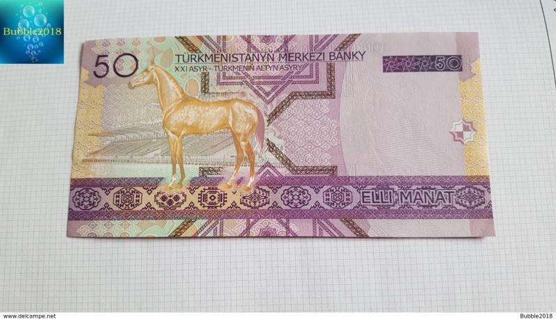 Turkmenistan 2005 Banknote › 50 Manat