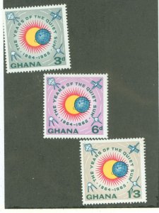 Ghana #186-8 Unused