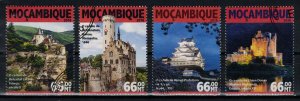 MOZAMBIQUE 2016  - Castles/ complete set