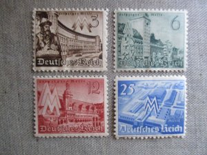 Germany, Scott# 494-497, MNH