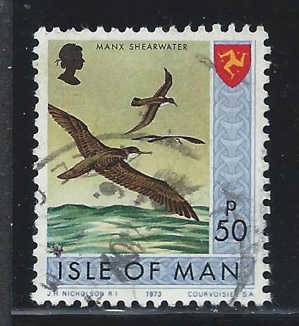 ISLE OF MAN SC# 26 VF/U 1973