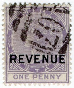 (I.B) Dominica Revenue : Duty Stamp 1d (1886)