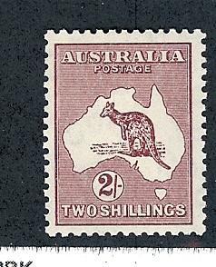 Australia, 206, Kangaroo Single,**MNH**