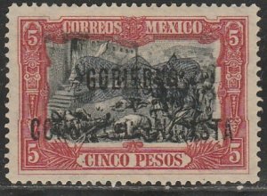 MEXICO 538P, $5P COLOR PROOF CORBATA & $ REVOLUTIONARY OVERPRINTS. UNUSED, NG.