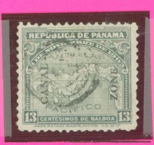 Canal Zone #36b Used Single