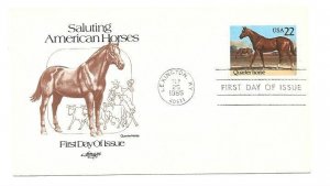 2155 Quarter Horse Artmaster FDC