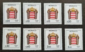 Monaco Coat Of Arms Postage Due 1986 Tax TAXE (stamp) MNH