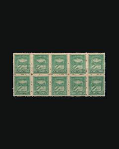 VINTAGE:CUBA 1896 REVOLUTION ISSUE,BLKS $1295 EST LOT 1896VV