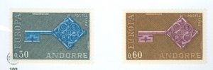 Andorra (French) #182-183 Mint (NH) Single (Complete Set)