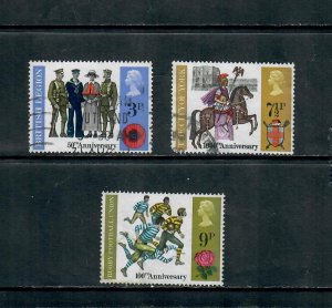 G.B 1971 COMMEMORATIVE SET,  ANNIVERSARIES ISSUE h 300921  , USED