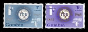 Gambia 210-1 MNH ITU 