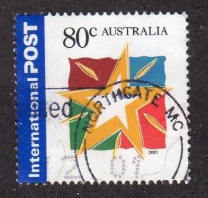 Australia 2001 - Used - 40c Christmas / Star (2001) (cv $1.75)