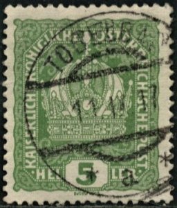 AUSTRIA - SC #146 - USED - 1916 - Austria498DM01